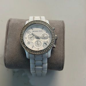 White Michael Kors Watch